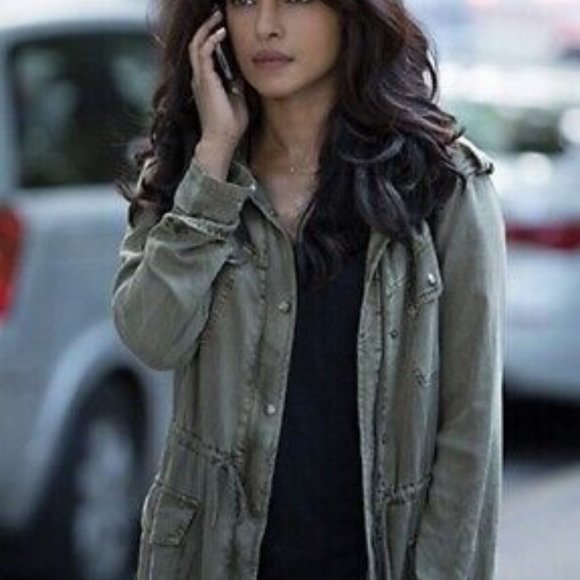 ARITZIA Talula Azure Skies Trooper Jacket - Picture 10 of 15